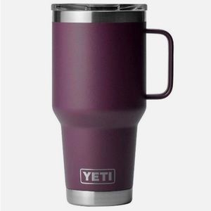Purple Yeti Rambler 20oz Travel Mug
